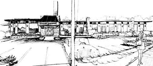 Howard Johnson's Restaurant Connecticut Turnpike