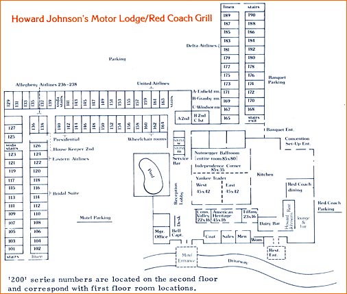 Howard Johnson's Motor Lodge and Restaurant, Windsor Locks, Connecticut