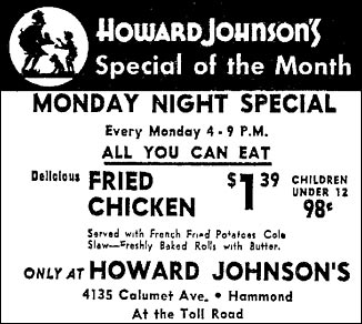 Hammond-North Howard Johnson's Motor Lodge and Restaurant