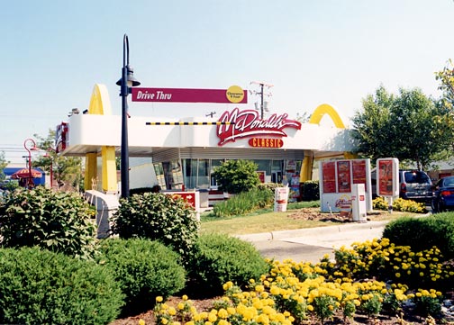 McDonald's retro-Double Drive-Thru Columbus Ohio