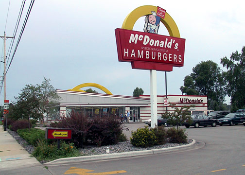 McDonald's retro Oshkosh Wisconsin