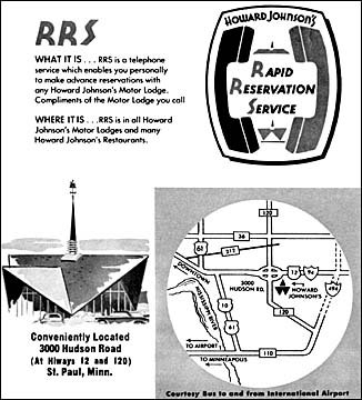 Howard Johnson's Motor Lodge and Restaurant St. Paul, Minnesota