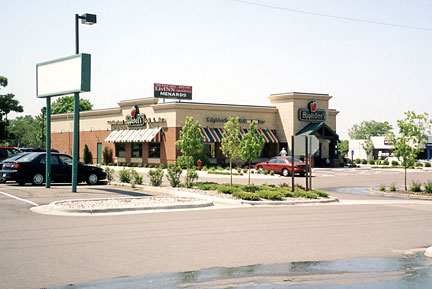 Former site of the Fridley Howard Johnson's Restaurant